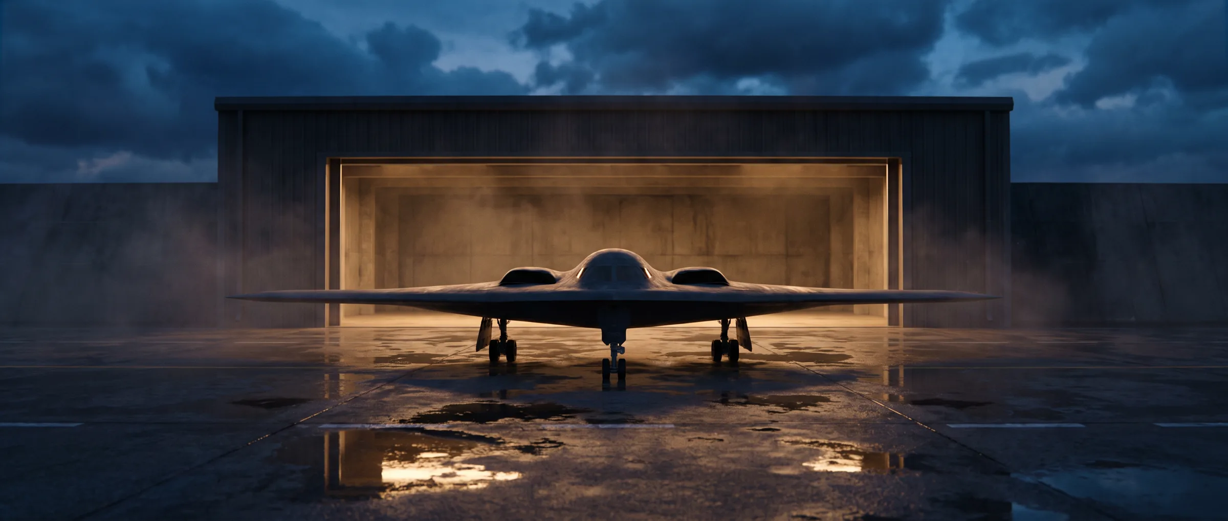 Uncrewed aircraft over open terrain