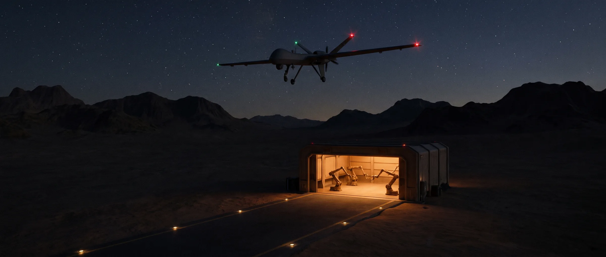 Autonomous operations infrastructure at dusk